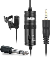 BOYA BY-M1 3.5mm Lavalier Condenser Microphone